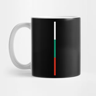 Bulgaria Flag Style Stripe Mug